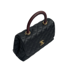 Chanel Matelasse Coco Handle Top Handle Flap Bag